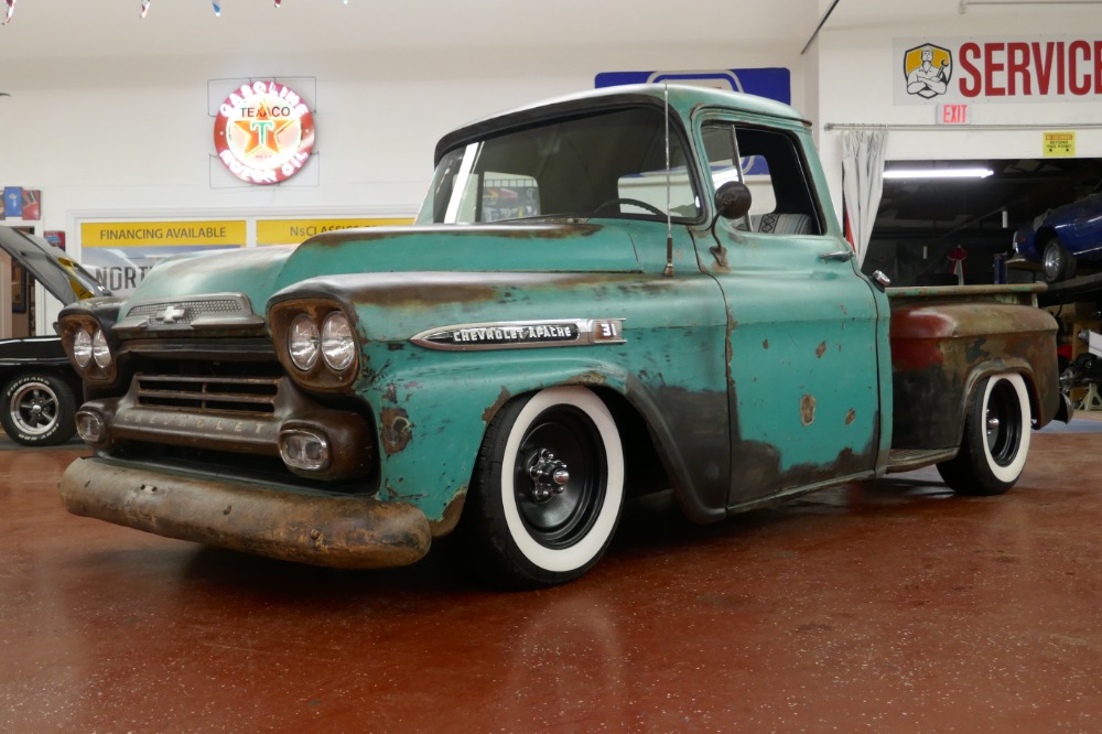 1959 Chevrolet Apache RAT ROD PATINA TENNESSEE CUSTOM RARE PICK UP SEE