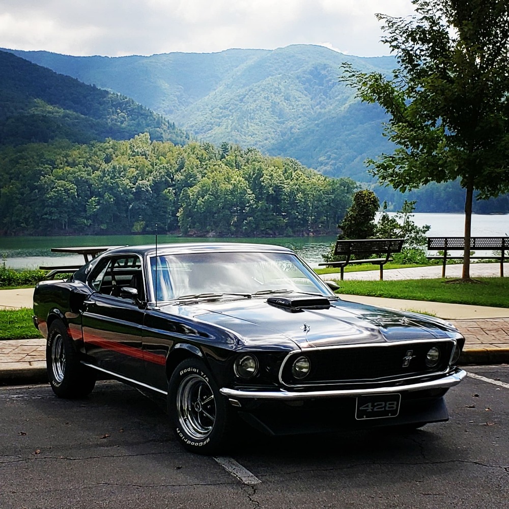 1969 Ford Mustang MACH 1 FACTORY R CODE COBRA JET 428 DULUXE MARTI