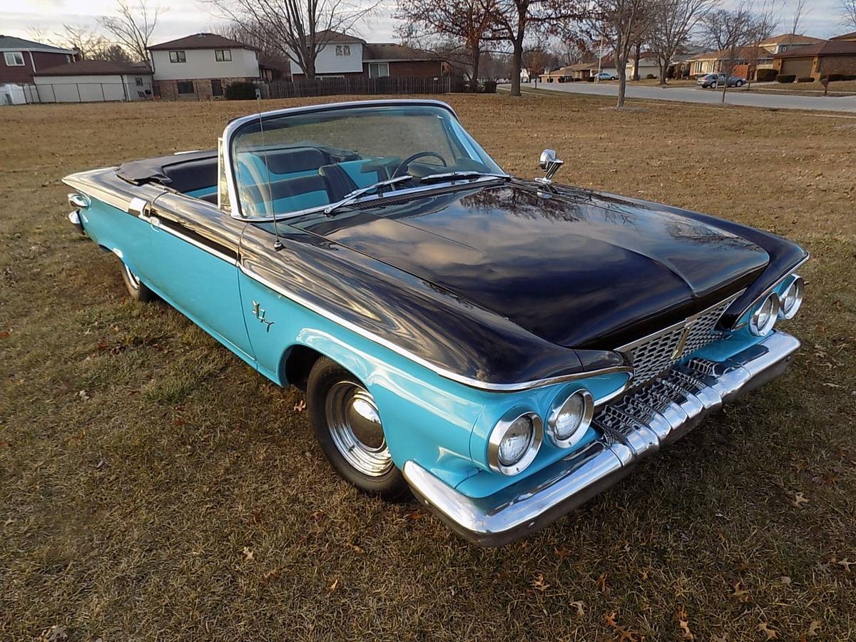 Plymouth Sport Fury Blue Beauty Top Down Convertible Fun Classic