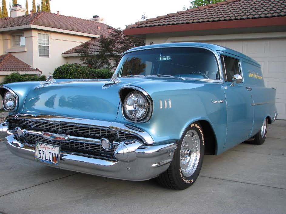 1957 Chevrolet Sedan Delivery CALIFORNIA RESTORED WAGON Stock ...