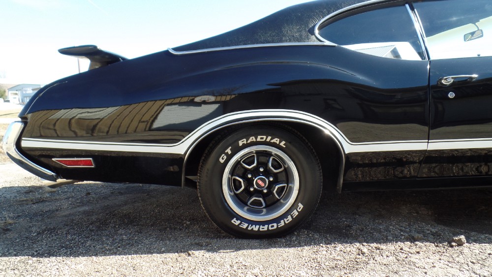 1972 Oldsmobile 442 GREAT TRIPLE BLACK CLONE-ORIGINAL CUTLASS-SEE VIDEO ...