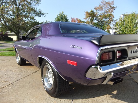 1972 dodge challenger plum crazy purple mint condition stock 44072 for sale near mundelein il il dodge dealer 1972 dodge challenger plum crazy purple