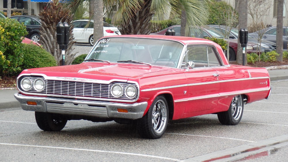 1964 Chevrolet Impala ORIGINAL RED ON RED SOUTHERN RUST FREE CAR-EASY ...