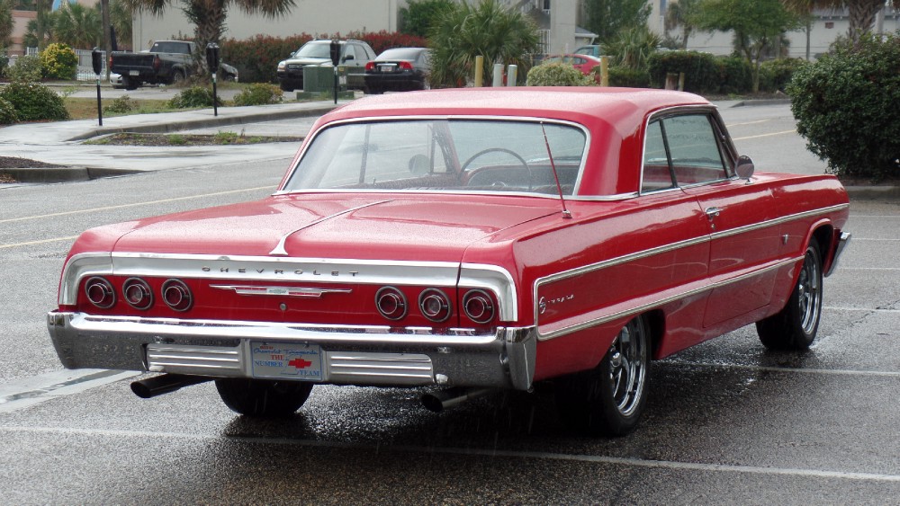 1964 Chevrolet Impala ORIGINAL RED ON RED SOUTHERN RUST FREE CAR-EASY ...