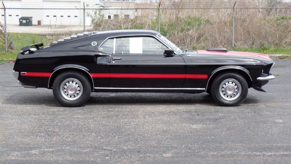 1969 Ford Mustang REAL MACH 1-SHAKER HOOD-RESTORED-RAVEN BLACK-SEE ...