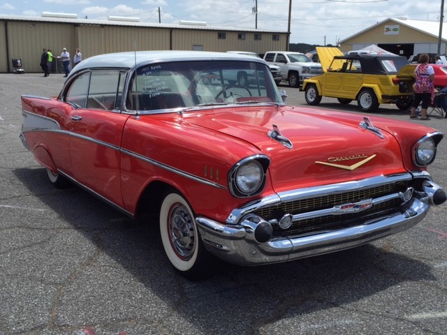 1957 Chevrolet Bel Air FRESH NEW PAINT-2ND OWNER-RUST FREE FROM SOUTH ...