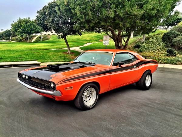 1971 Dodge Challenger Restored Newer Hemi Orange Paint 600hp Built 440