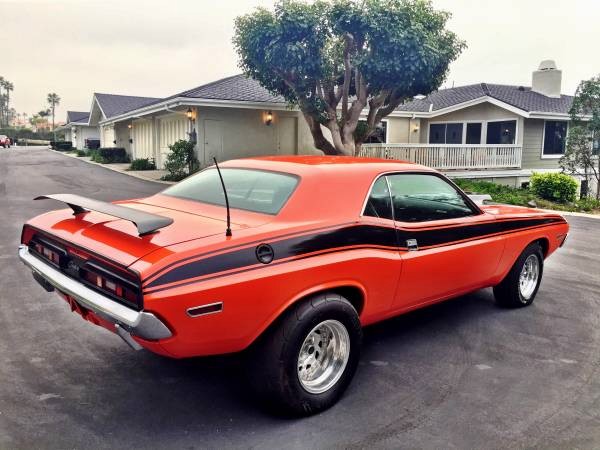 1971 Dodge Challenger RESTORED NEWER HEMI ORANGE PAINT-600HP-BUILT 440 ...