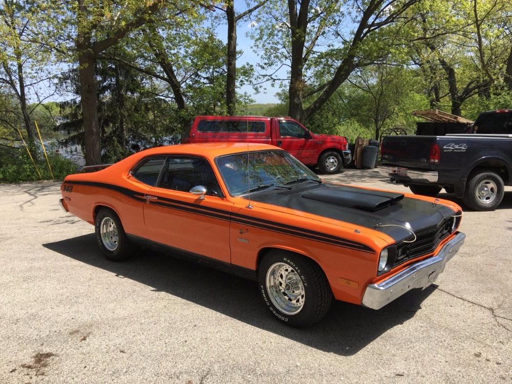 1974 Plymouth Duster HEMI ORANGE DUSTER! 340CI BORED 30 OVER! Stock ...