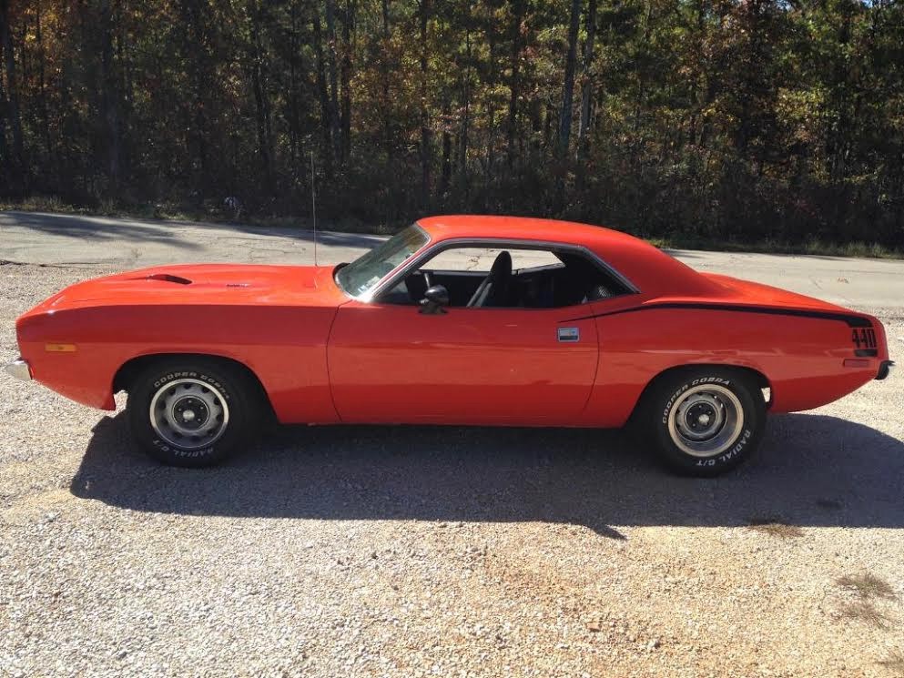 1973 Plymouth Cuda HEMI ORANGE WITH 300 MILES ON FRESH 440-SEE VIDEO ...