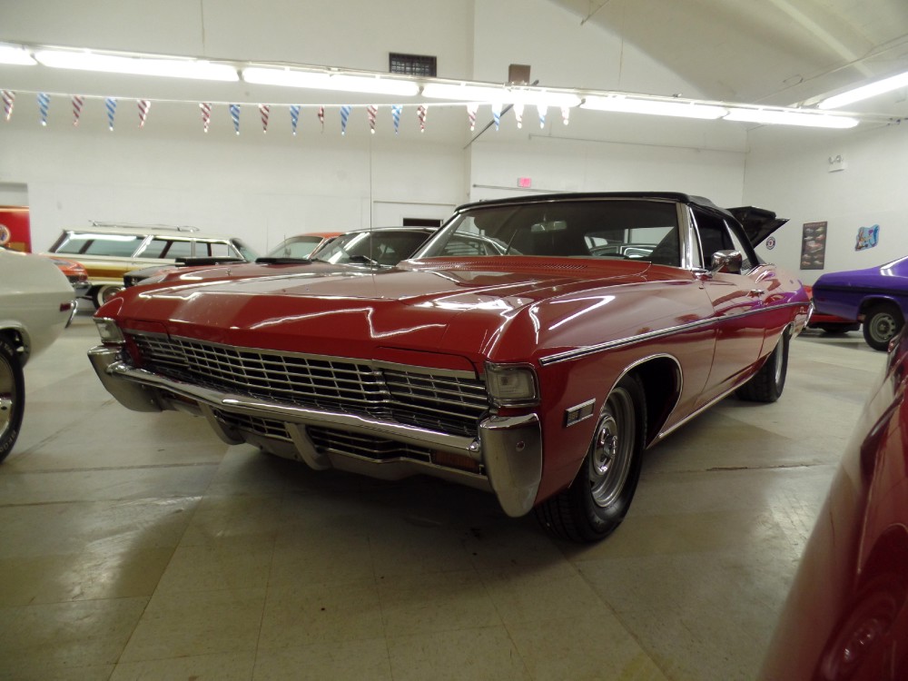 1968 Chevrolet Impala 11.89 SECOND CONVERTIBLE Stock # 25396CVJS for ...