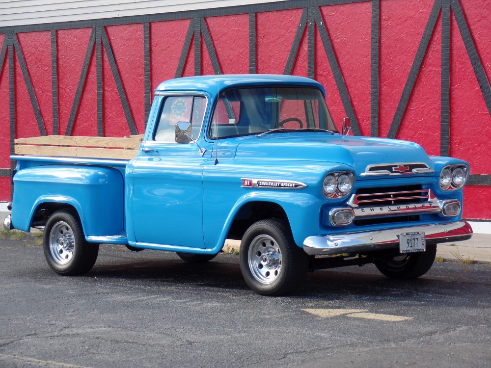 1959 Chevrolet Apache FRAME OFF PRISTINE RESTORED CONDITION-SEE VIDEO ...