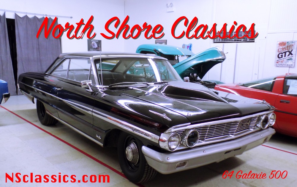 1964 Ford Galaxie 500 BLACK BEAST 4 SPEED PRICED TO SELL 