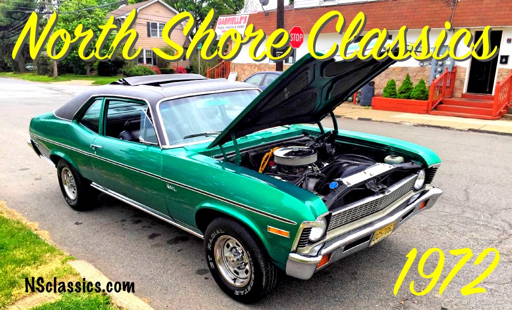 1972 Chevrolet Nova -RESTORED DOCUMENTED RARE 1 OF 554 IN SPRING GREEN ...