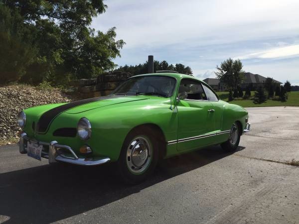 1968 Volkswagen Karmann Ghia. SUPER CLEAN. ORIGINAL 80000 MILES! Stock ...