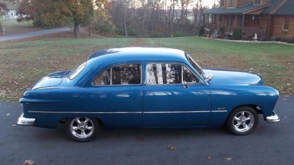 1951 Ford Custom SWEET BLUE 302 Stock # 12VAJS for sale near Mundelein, IL | IL Ford Dealer