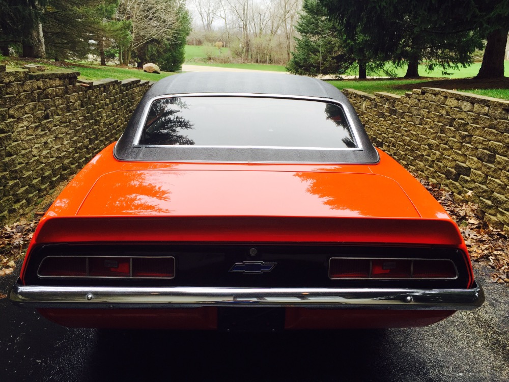 1969 Chevrolet Camaro NEW HUGGER ORANGE PAINT-X44 Code-From Virginia ...