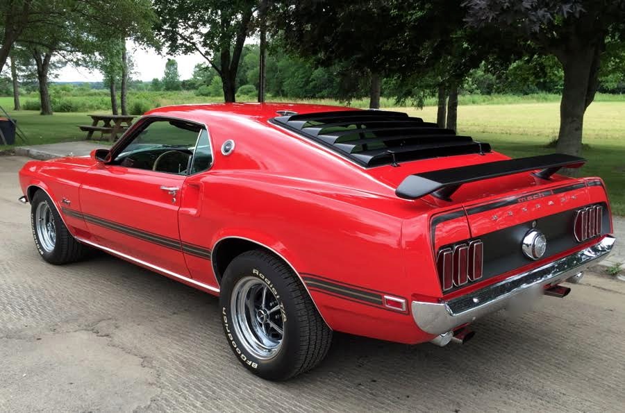 1969 Ford Mustang -FASTBACK- MACH 1 CLONE- 351 CLEVELAND V8- Stock ...