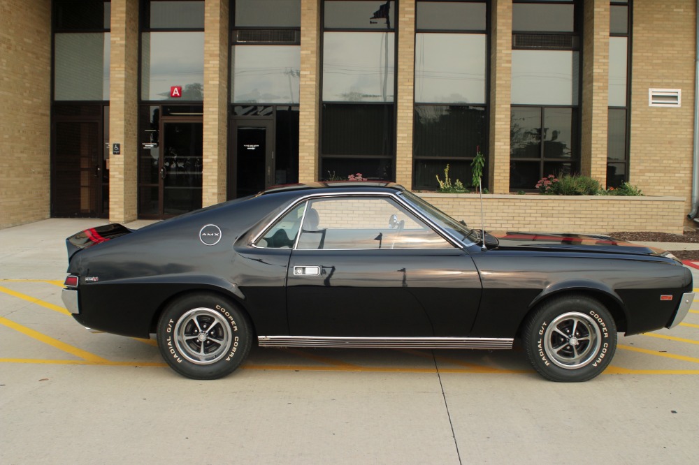 1969 AMC AMX - NUMBERS MATCHING- BLACK ON BLACK-NEW LOW ...