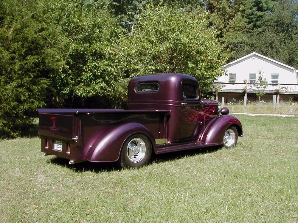 1937 Chevrolet Pickup - STEEL BODY- FIBERGLASS REAR FENDERS-STREETROD ...