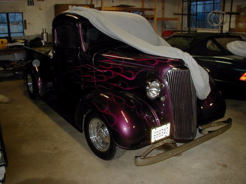 1937 Chevrolet Pickup - STEEL BODY- FIBERGLASS REAR FENDERS-STREETROD ...