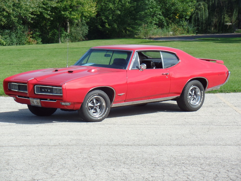 1968 Pontiac GTO -RED AND READY-REAL 242 GTO-GREAT QUALITY CONDITION ...