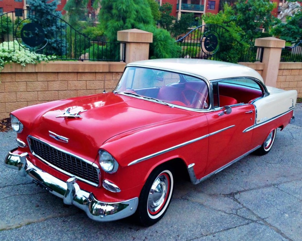 1955 Chevrolet Bel Air 2 Door Hardtop 327 V8 4000 Miles On Engine Stock 55327wijs For Sale 9929