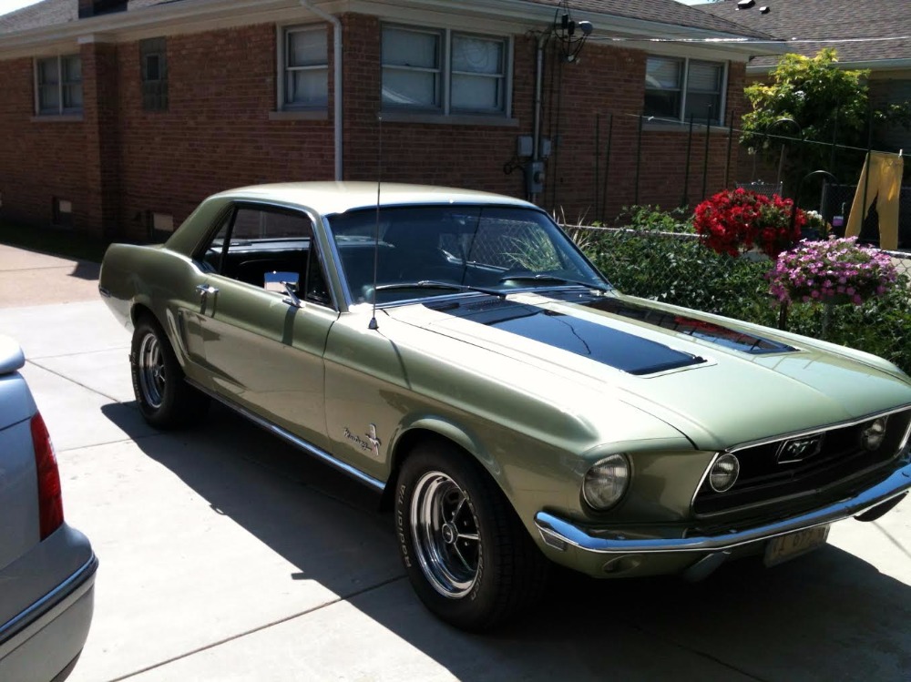 1968 Ford Mustang -FULLY RESTORED MINT CONDITION-LEGEND LIME -NUMBERS ...