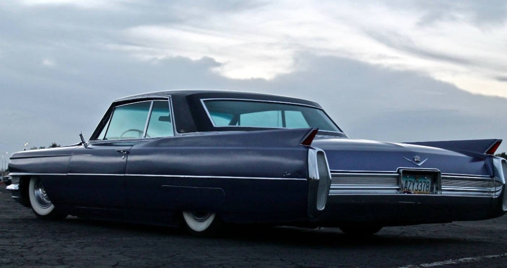 1964 Cadillac DeVille - SWEET NEW GLOSS BLACK WITH VIOLET SPARKLE ...