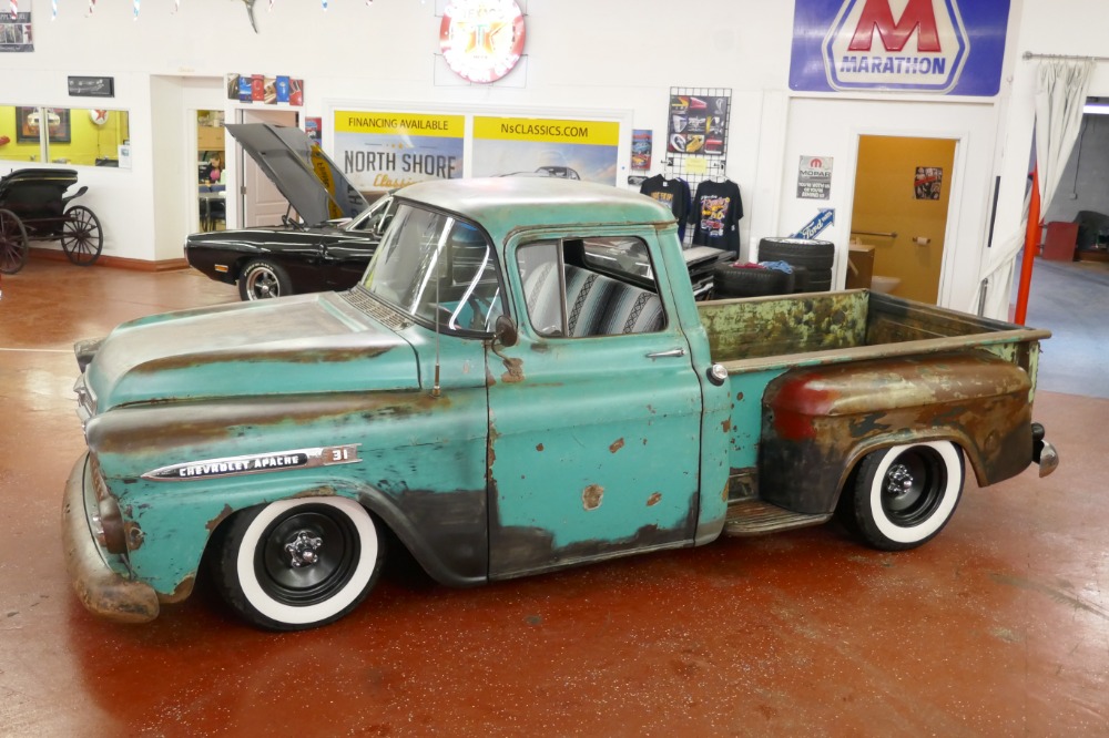 1959 Chevrolet Apache Rat Rod Patina Tennessee Custom Rare Pick Up See