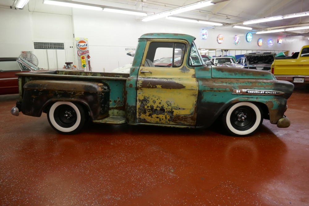 1959 Chevrolet Apache -RAT ROD PATINA TENNESSEE CUSTOM RARE PICK UP-SEE ...