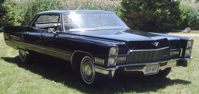 1968 Cadillac Coupe Deville Sedan 472 Big Block V8 40k