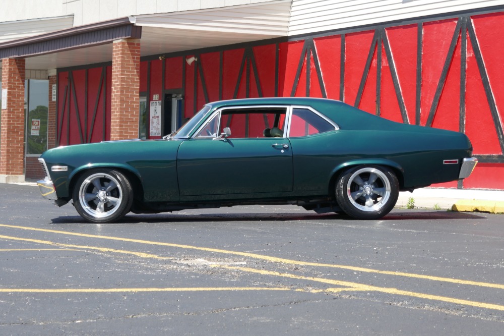 1972 Chevrolet Nova -BUILT STROKER ENGINE-NEWER EMERALD GREEN PAINT-SEE ...