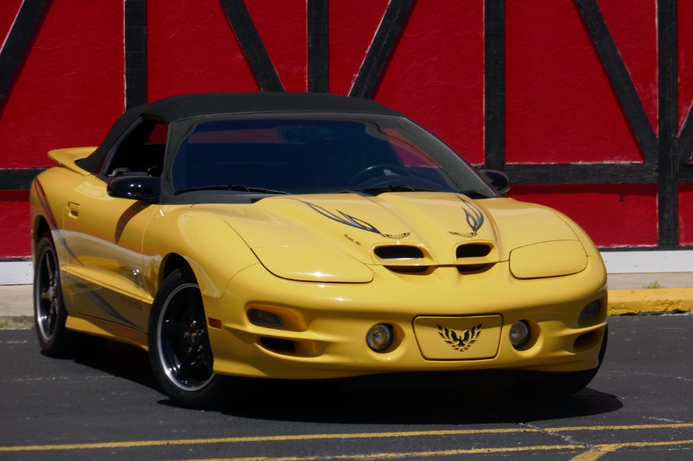 2002 Pontiac Trans Am -WS6-COLLECTOR EDITION 6 SPEED CONVERTIBLE-LOW ...