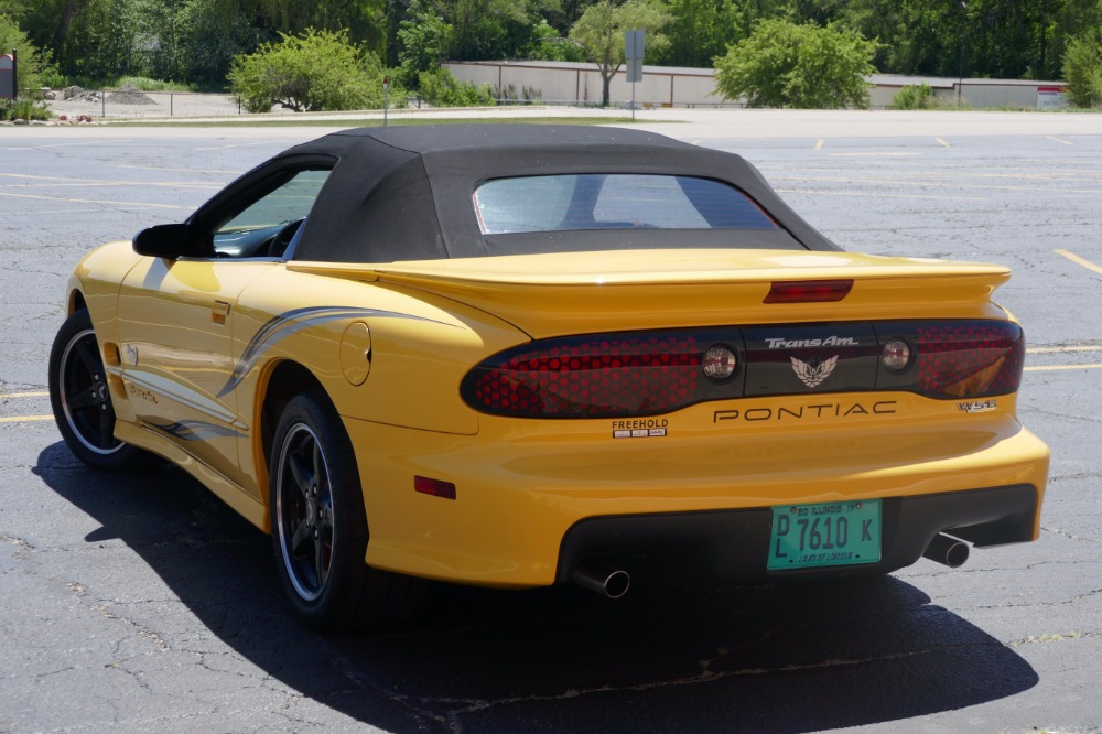 2002 Pontiac Trans Am -WS6-COLLECTOR EDITION 6 SPEED CONVERTIBLE-LOW ...