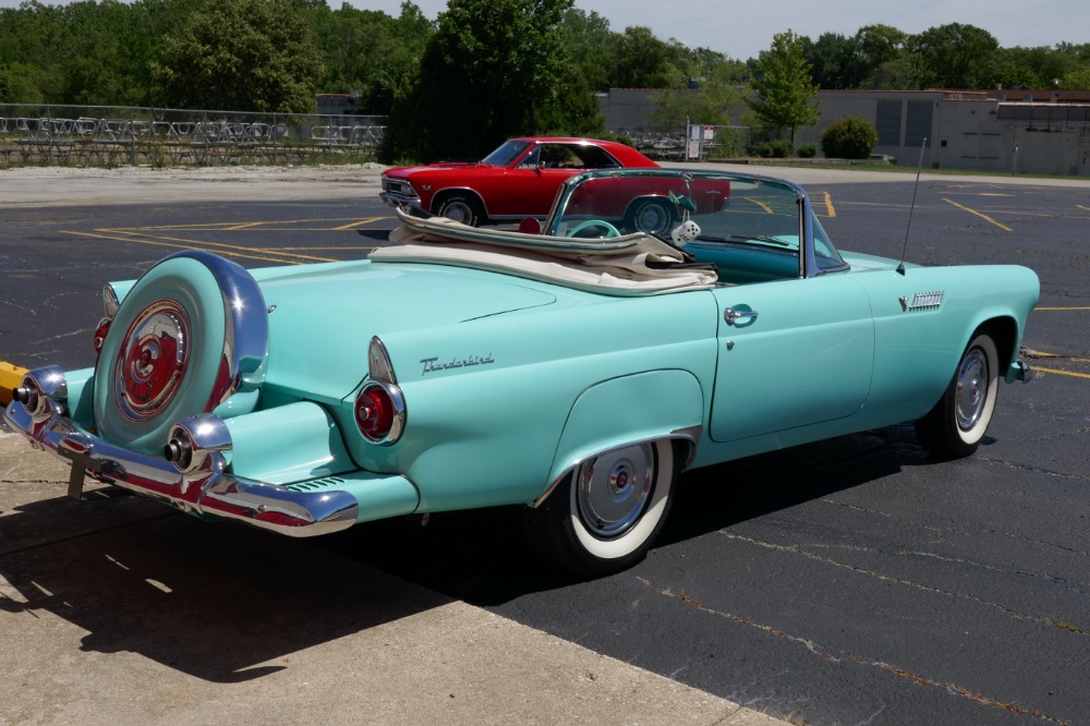 Ford Thunderbird 1955 Yellow Limited