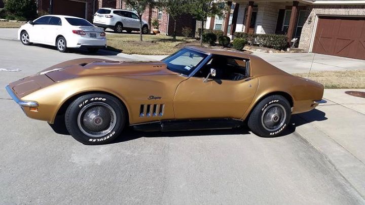 1969 Chevrolet Corvette 454 Big Block With 4 Speed From Texas Priced To Sell Stock 1969454tx 3802