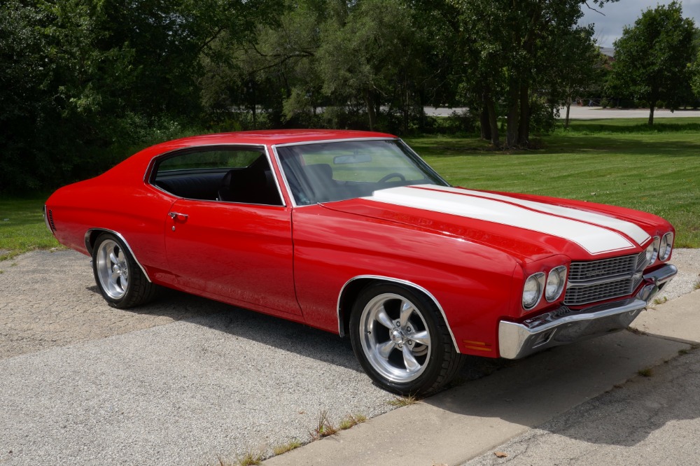 1970 Chevrolet Chevelle -big Block 454-nice Bright Red Paint Job-from 