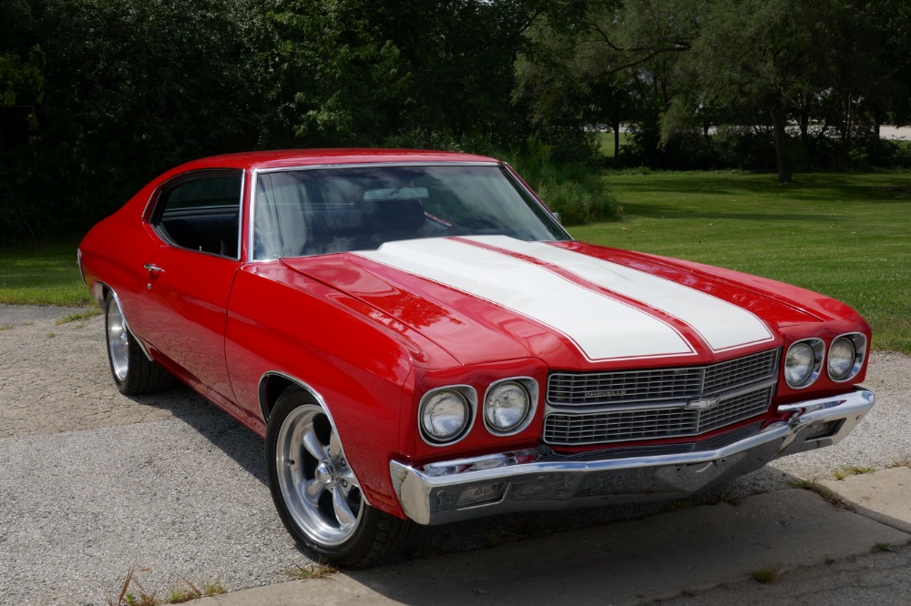 1970 Chevrolet Chevelle -BIG BLOCK 454-NICE BRIGHT RED PAINT JOB-FROM ...