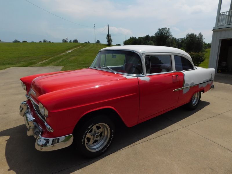 1955 Chevrolet Bel Air 2 Door Post Car 383 Stroker 4speed