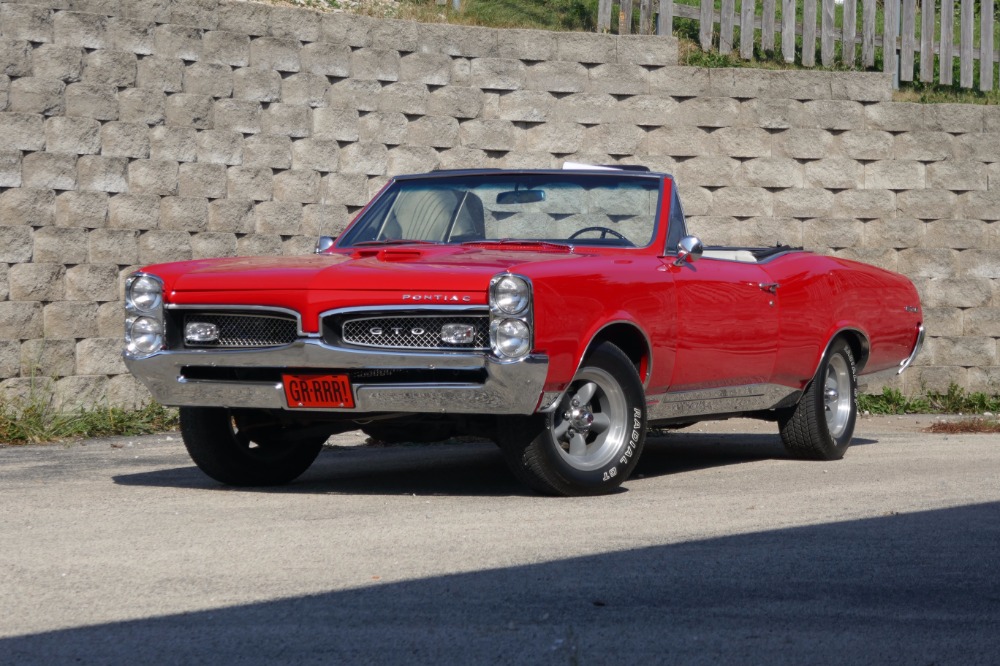 1967 Pontiac GTO -Tribute with 428/New Paint-Straight Convertible Body ...