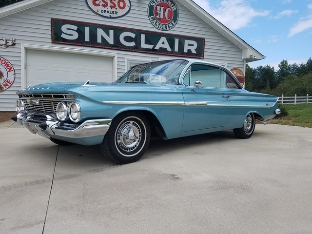 1961 Chevrolet Impala -SUPER SPORT TRI-POWER - BUBBLETOP- Stock ...