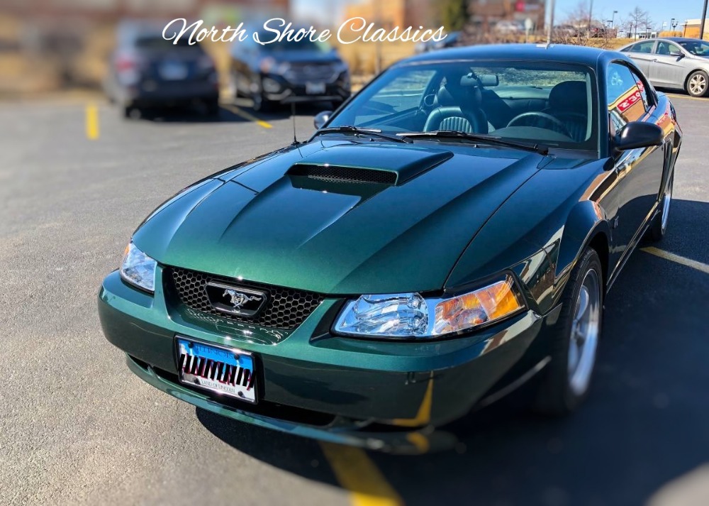 2001 Ford Mustang -BULLITT- GT Dark Highland Green with only 15680 