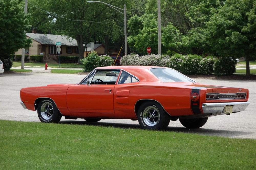 1969 Dodge Super Bee -FACTORY H CODE RAMCHARGER-4 SPEED-NEW HEMI ORANGE ...