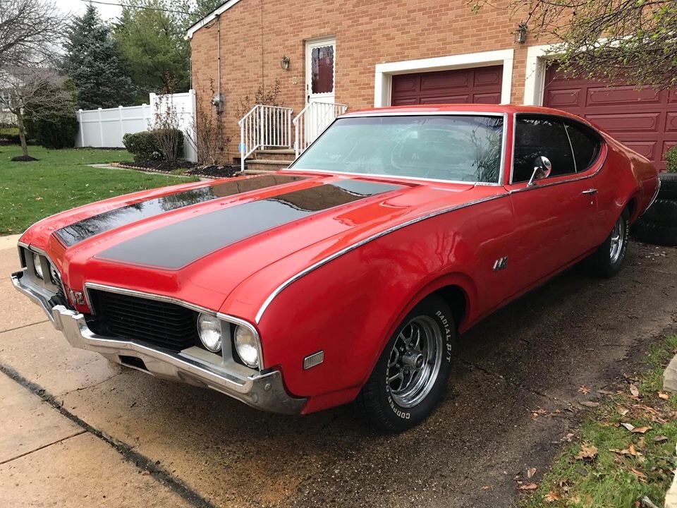 1969 Oldsmobile 442 -350 with 4 Speed and 12 Bolt- Stock # 53738NJ for ...