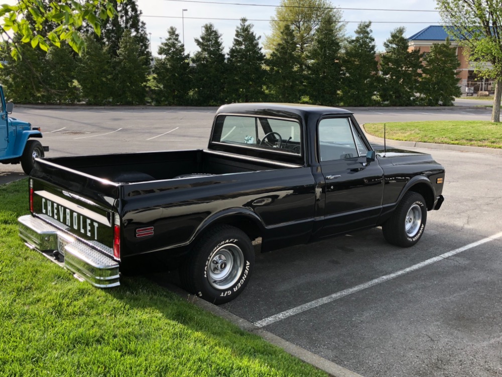 1968 Chevrolet Pickup C10-ALABAMA SHORT BED PICK UP-BLACK ON BLACK ...