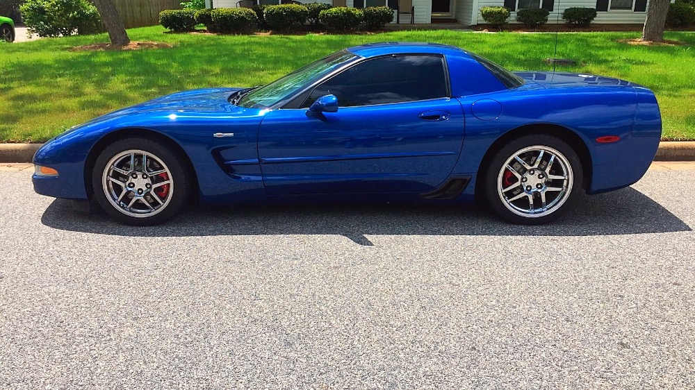 2003 Chevrolet Corvette -Z06-LS6/ 6 Speed - Electron Blue Metallic- Wow ...