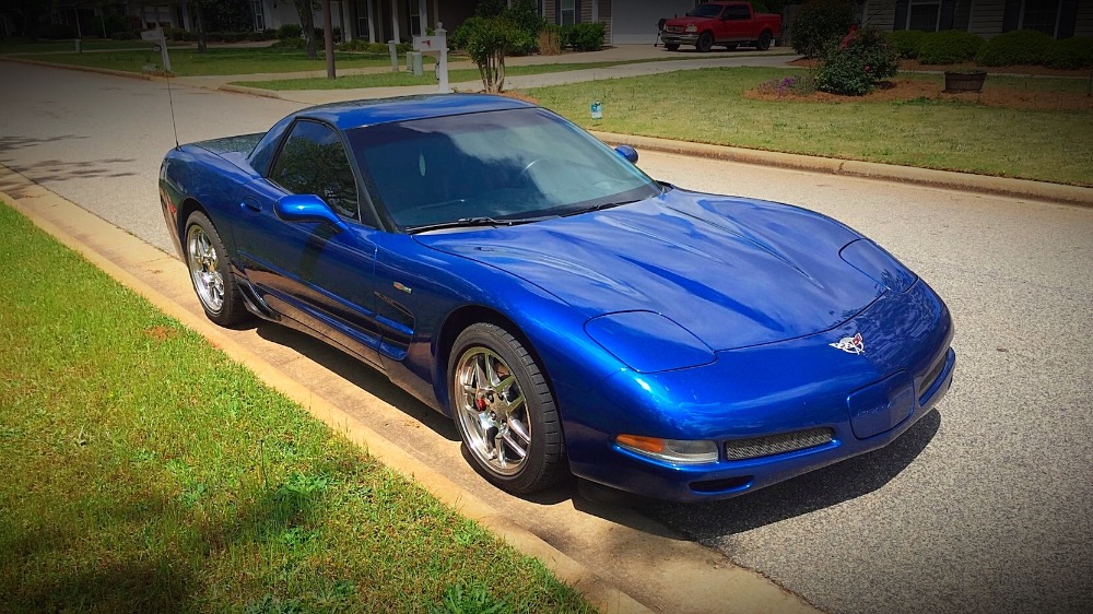 2003 Chevrolet Corvette -Z06-LS6/ 6 Speed - Electron Blue Metallic- Wow ...