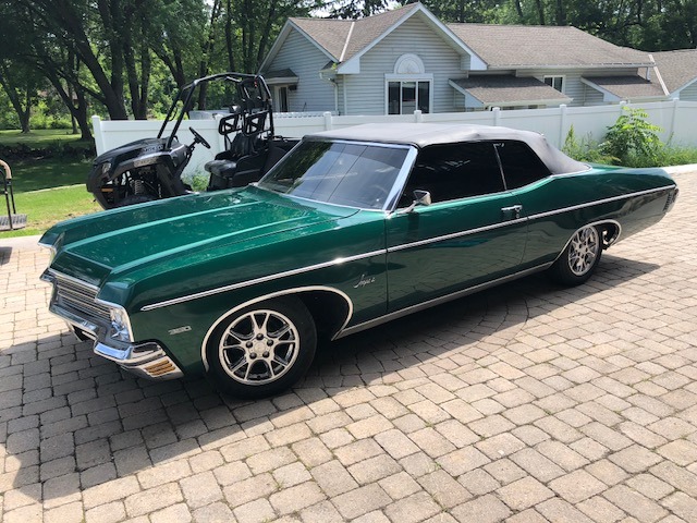 1970 Chevrolet Impala - Convertible - Driver With Bluetooth - Stock 