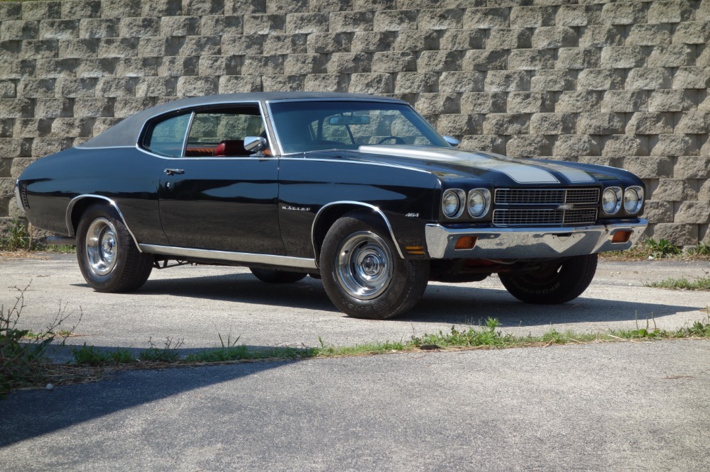 1970 Chevrolet Chevelle - BLACK AND CORTEZ SILVER SS STRIPES-BIG BLOCK ...